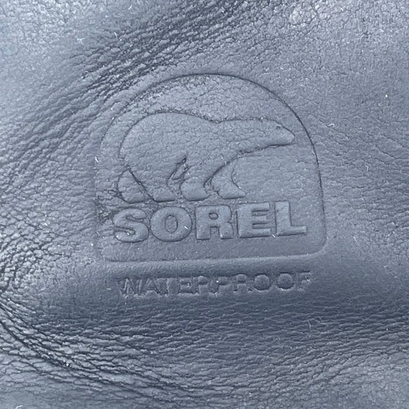 Sorel Out N About Womens Black Duck Boots Leather Waterproof NL2133-012 Size 8 - Picture 10 of 15